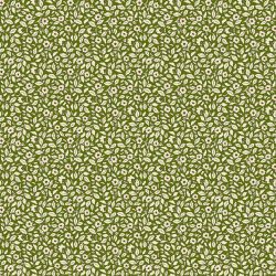 Joules Ditsy Floral Print Green Wallpaper