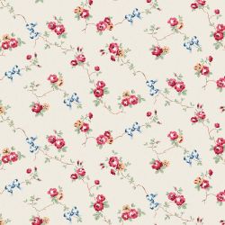 Cath Kidston Rose & Bows Cream Wallpaper