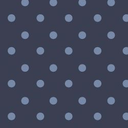 Cath Kidston Button Spot Navy Wallpaper