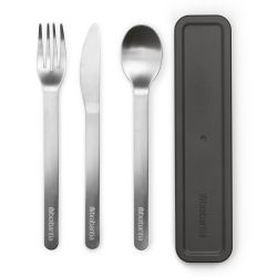 Brabantia Make & Take Cutlery Set - Dark Grey