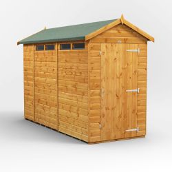 Powersheds Apex Security Shed - 10ft x 4ft