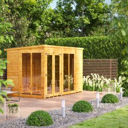 Powersheds Pent Summerhouse - 10ft x 6ft