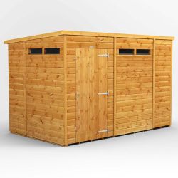 Powersheds Pent Security Shed - 10ft x 6ft