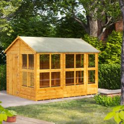 Powersheds Apex Potting Shed - 10ft x 8ft