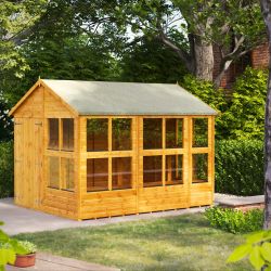 Powersheds Apex Potting Shed - 10ft x 8ft - DD