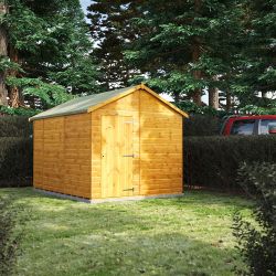 Powersheds Apex Garden Shed 10ft x 8ft Windowless