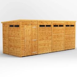Powersheds Pent Security Shed - 16ft x 6ft