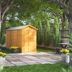 Powersheds Apex Garden Shed 18ft x 4ft Windowless