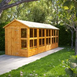Powersheds Apex Potting Shed - 18ft x 6ft