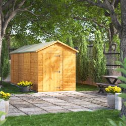 Powersheds Apex Garden Shed 18ft x 6ft Windowless