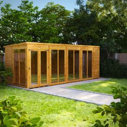 Powersheds Pent Summerhouse - 18ft x 6ft