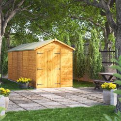 Powersheds Apex Garden Shed 20ft x 6ft WindowlesDD