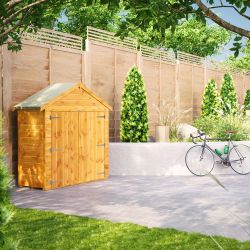 Powersheds Apex Bike Shed - 2ft x 6ft