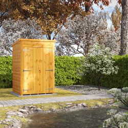 Powersheds Pent Garden Shed 4ft x 4ft WindowlessDD