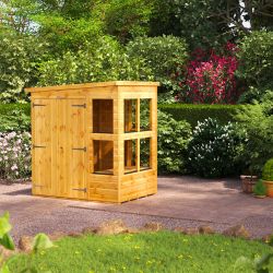 Powersheds Pent Potting Shed - 4ft x 6ft - DD