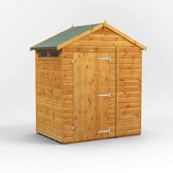 Powersheds Apex Security Shed - 4ft x 6ft