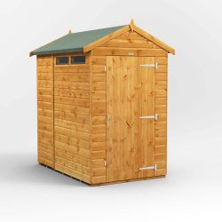 Powersheds Apex Security Shed - 6ft x 4ft