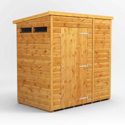 Powersheds Pent Security Shed - 6ft x 4ft