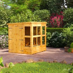 Powersheds Pent Potting Shed - 6ft x 6ft - DD