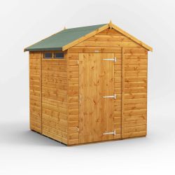 Powersheds Apex Security Shed - 6ft x 6ft