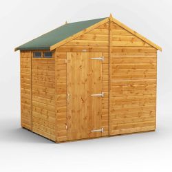 Powersheds Apex Security Shed - 6ft x 8ft