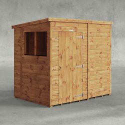Powersheds Pent Garden Shed - 7ft x 5ft