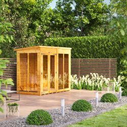 Powersheds Pent Summerhouse - 8ft x 4ft