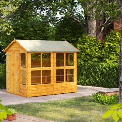 Powersheds Apex Potting Shed - 8ft x 6ft - DD