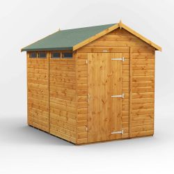 Powersheds Apex Security Shed - 8ft x 6ft
