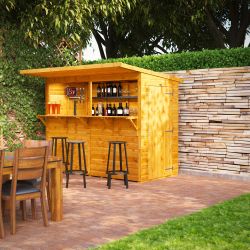Powersheds Pub Shed - 8ft x 4ft