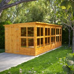 Powersheds Pent Potting Shed 18ft x 8ft DD