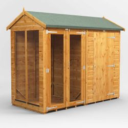 Powersheds Apex SumHouse Combi 8ft x 4ft 4ft Str