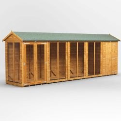 Powersheds Apex SumHouse Combi 20ft x 4ft 4ft Str
