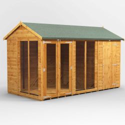 Powersheds Apex SumHouse Combi 12ft x 6ft 4ft Str