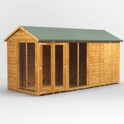 Powersheds Apex SumHouse Combi 14ft x 6ft 4ft Str