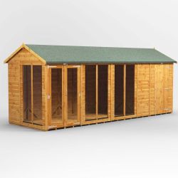 Powersheds Apex SumHouse Combi 18ft x 6ft 4ft Str