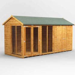 Powersheds Apex SumHouse Combi 14ft x 6ft 6ft Str