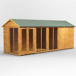 Powersheds Apex SumHouse Combi 18ft x 6ft 6ft Str