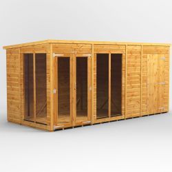Powersheds Pent SumHouse Combi 14ft x 6ft 4ft Str