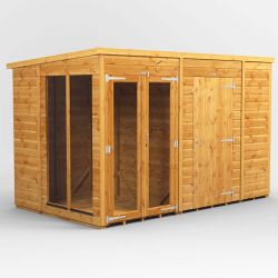 Powersheds Pent SumHouse Combi 10ft x 6ft 6ft Str