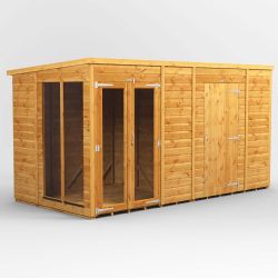 Powersheds Pent SumHouse Combi 12ft x 6ft 6ft Str