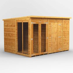 Powersheds Pent SumHouse Combi 10ft x 8ft 6ft Str