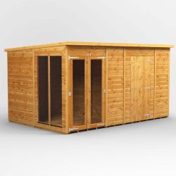 Powersheds Pent SumHouse Combi 12ft x 8ft 6ft Str