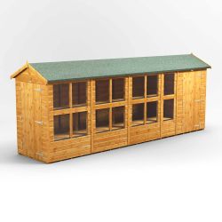 Powersheds Apex PottingShedComb 18ft x 4ft 4ft Str