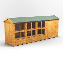 Powersheds Apex PottingShedComb 18ft x 4ft 6ft Str