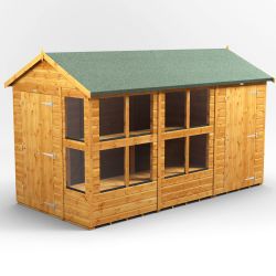 Powersheds Apex PottingShedComb 12ft x 6ft 4ft Str