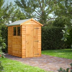Powersheds Overlap Apex Garden Shed 6ft x 4ft