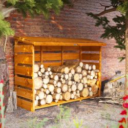 Powersheds Log Store Garden Shed - 6ft x 2ft
