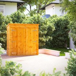 Powersheds Pent Storage Shed Garden Shed - 6ft x 3ft