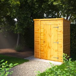 Powersheds Pent Toolshed Garden Shed - 5ft x 3ft